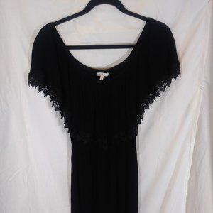 Charlotte Russe Black off the shoulder dress.
